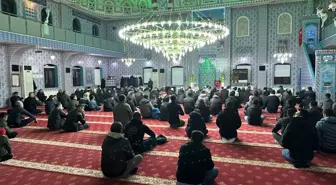 Miraç Kandili dolayısıyla Konya, Aksaray, Afyonkarahisar ve Karaman'da camilerde programlar düzenlendi