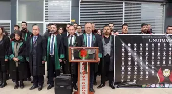 Malatya Baro Başkanlığı, depremde hayatını kaybeden avukatlar için anma programı düzenledi