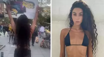 'Memelere özgürlük' pankartıyla yürüyen fenomen Melisa Aydınalp hakkında hapis istemiyle dava açıldı