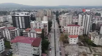 Osmaniye'nin kalbi, deprem öncesi ve sonrası böyle görüntülendi