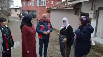 Tokat Aile ve Sosyal Hizmetler İl Müdürü Günebakan köyünde incelemelerde bulundu