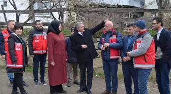 Tokat Aile ve Sosyal Hizmetler İl Müdürü Günebakan köyünde incelemelerde bulundu
