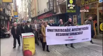 Hopa'da deprem kurbanları için anma töreni düzenlendi