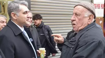 AK Parti Batman Belediye Başkan adayı esnafı ziyaret etti