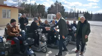 Almanya Yozgatlılar Federasyonu, Sorgun Engelliler Umut Derneği'ne araç ve sandalye gönderdi