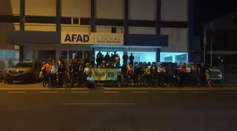 'Bike Antalya' Bisiklet Topluluğu, Depremzede Çocuklar İçin Oyuncak ve Kitap Topladı