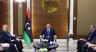 Dışişleri Bakanı Hakan Fidan, Libya Ulusal Birlik Hükümeti Başbakanı ile görüştü