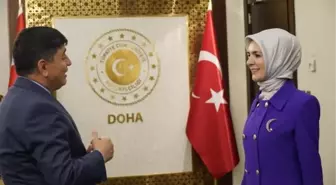 Aile ve Sosyal Hizmetler Bakanı Doha Büyükelçiliğini ziyaret etti