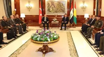 Milli Savunma Bakanı Yaşar Güler, Neçirvan Barzani ile görüştü