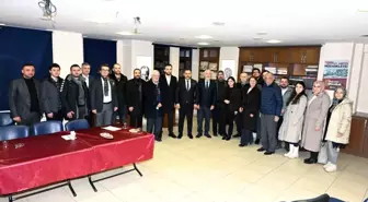 Isparta Belediye Başkanı Şükrü Başdeğirmen, Mimarlar Odası Isparta İl Temsilciliğini Ziyaret Etti