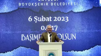 Kayseri Büyükşehir Belediye Başkanı Depremzedelerle Buluştu