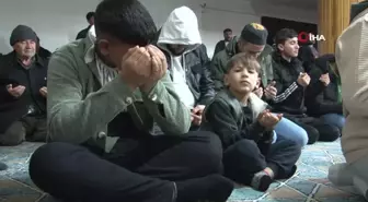 Gaziantep Nurdağı'nın tek camisinde kandil yoğunluğu