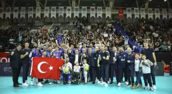 Halkbank, Grupa Azoty ZAKSA'yı mağlup ederek çeyrek finale yükseldi