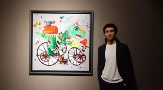 Galeri 77'de 'Gülmekten Kendine Dön' karma sergisi açıldı