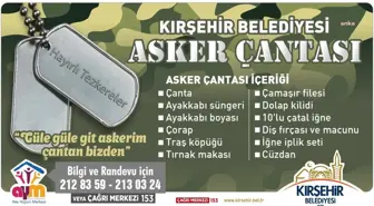 Kırşehir Belediyesi, Gençlere Askere Giderken Çanta Dağıtıyor