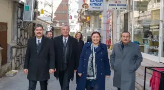 AK Parti Kırşehir İl Başkanı ve Milletvekili Esnafı Ziyaret Etti