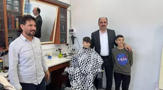 Konya Büyükşehir Belediye Başkanı Hatay'da depremzedelerle bir araya geldi