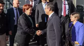 Özgür Özel, Meral Akşener'e taziye ziyaretinde bulundu