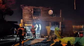 Sapanca'da çıkan yangında 1 kişi hayatını kaybetti