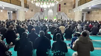 Tokat'ın Sulusaray ilçesinde Miraç Kandili dualarla idrak edildi