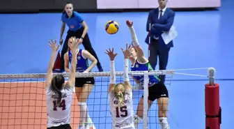 Nilüfer Belediyespor, Neptunes Nantes'e 3-0 yenilerek elendi