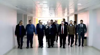 YÖK Üyesi Prof. Dr. Mahmut Ak, Kayseri Üniversitesi'nde incelemelerde bulundu