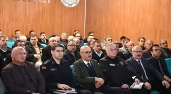 Yozgat'ın Sorgun ilçesinde okul güvenliği toplantısı yapıldı