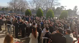 Zonguldak'ta Tedavi Gören Savcılık Katibi İçin Tören Düzenlendi