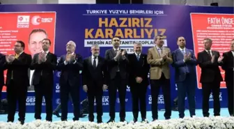 Mersin'de Cumhur İttifakı Belediye Başkan Adayları Tanıtıldı