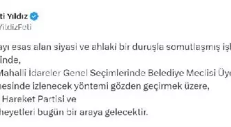 AK Parti ve MHP, belediye meclisi üyelerinin belirlenmesi yöntemini gözden geçirecek