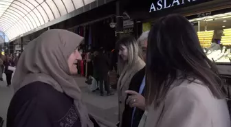 CHP Aksaray Belediye Başkan Adayı Pelinsu Yıldırım Demir, Kapalı Çarşı esnafını ziyaret etti