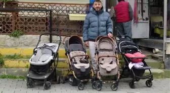 Taksi Şoförü Çalıntı Bebek Arabalarını Sahiplerine Teslim Etti