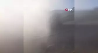 Bahçesindeki otları yakmak istedi, evi ve otomobili yaktı