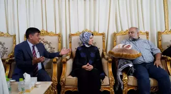 Aile ve Sosyal Hizmetler Bakanı Gazze'deki Gazeteciye Taziye Ziyaretinde Bulundu