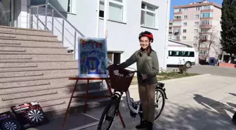 Tekirdağlı öğrenci Jandarma resim yarışmasında dereceye girdi