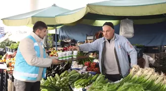 Çubuk Belediyesi, pazarcı esnafına çorba ikramında bulundu