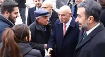 Cumhur İttifakı'nın Ankara Büyükşehir Belediye Başkan Adayı Turgut Altınok, Gölbaşı ilçesinde ziyaretlerde bulundu