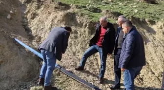Diyarbakır Büyükşehir Belediyesi Kulp ilçesinde içme suyu çalışmalarına başladı