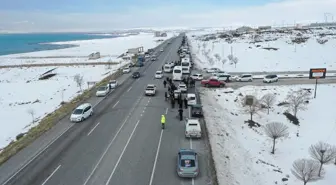 Van'ın Erciş AK Parti Belediye Başkan Adayı Fatih Çiftçi Karşılandı