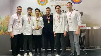Alanya Üniversitesi Öğrencileri Gastro Alanya Yemek Yarışması'nda Altın Madalyaları Topladı