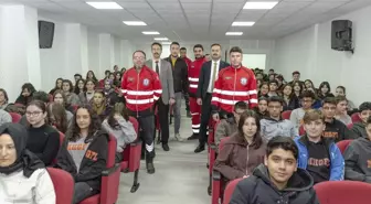 Kahramankazan Arama Kurtarma Birliği Lise Öğrencilerine Afet Farkındalık Eğitimi Verdi