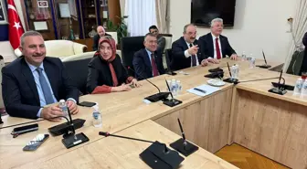 İstanbul Başakşehir Mehmet Emin Saraç Anadolu İmam Hatip Lisesi öğrencileri TBMM'yi gezdi