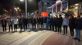Nazilli Ülkü Ocakları, askere giden Bilal Kartal'a uğurlama töreni düzenledi