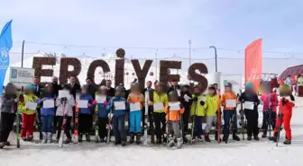 Suça sürüklenen çocuklara kayak eğitimi verildi