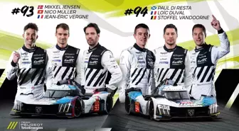 Peugeot TotalEnergies, 2024 WEC'de yeni ekip ve pilotlarını duyurdu
