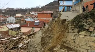 Tokat'ta yaşanan heyelanlar sonucu köy ikiye ayrıldı