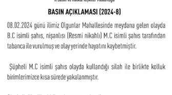 Elazığ'da Fizyoterapi Teknikerini Öldüren Şüpheli Yakalandı