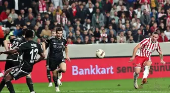 Ziraat Türkiye Kupası Son 16 Turu'nda Antalyaspor, Beşiktaş'ı 1-0 mağlup etti