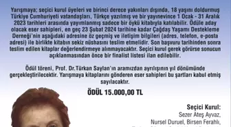 Türkan Saylan Sanat ve Bilim Ödülleri Öykü Dalında Sahibini Arıyor