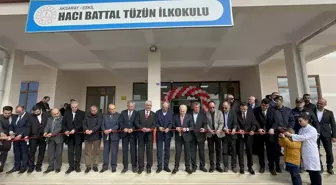 Aksaray Valisi Mehmet Ali Kumbuzoğlu, Eskil ilçesinde iki ilkokulun açılışına katıldı